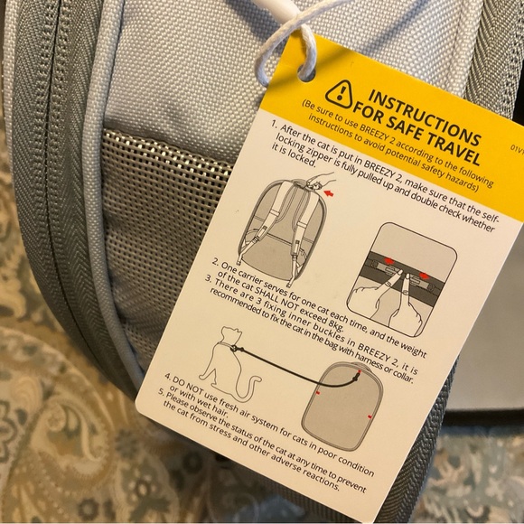 NWT PETKIT Breezy Dome 2 Cat & Dog Carrier Bag. - Picture 16 of 16